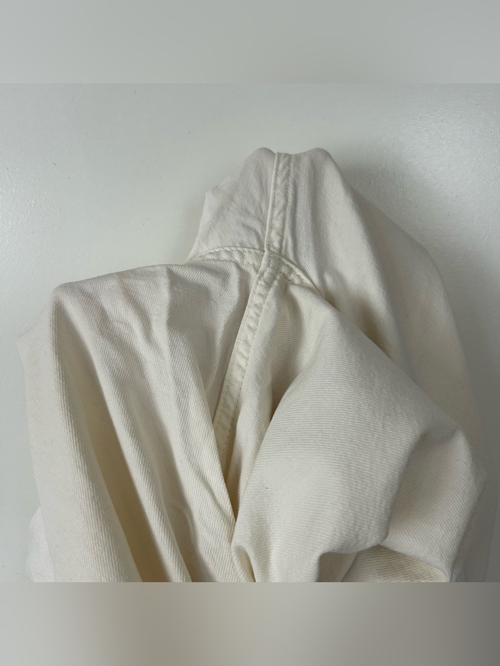 Rag & Bone Logan Mid-Rise Wide Leg in Ecru Size 27 - Picture 16 of 16